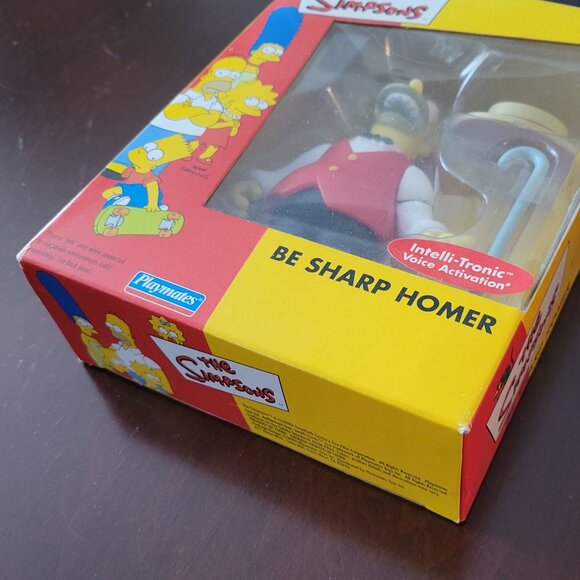 NEW Homer Simpson Playmates Be Sharp Homer Figure The Simpsons NWT - Picture 2 of 6